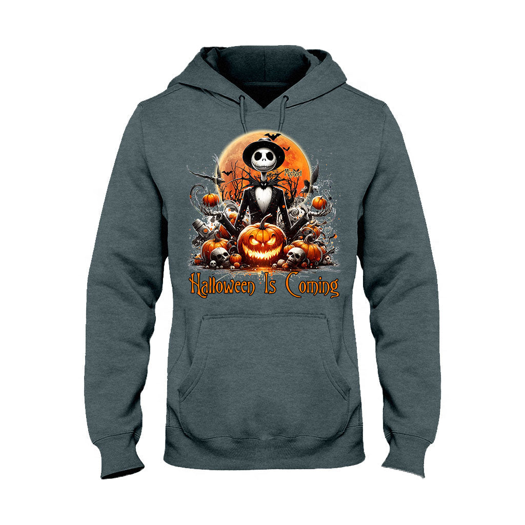 Personalized Halloween T-shirt & Hoodie with Spooky Design