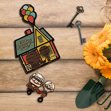 Load image into Gallery viewer, Personalized Adventure Key Holder Gift for Couples or Families
