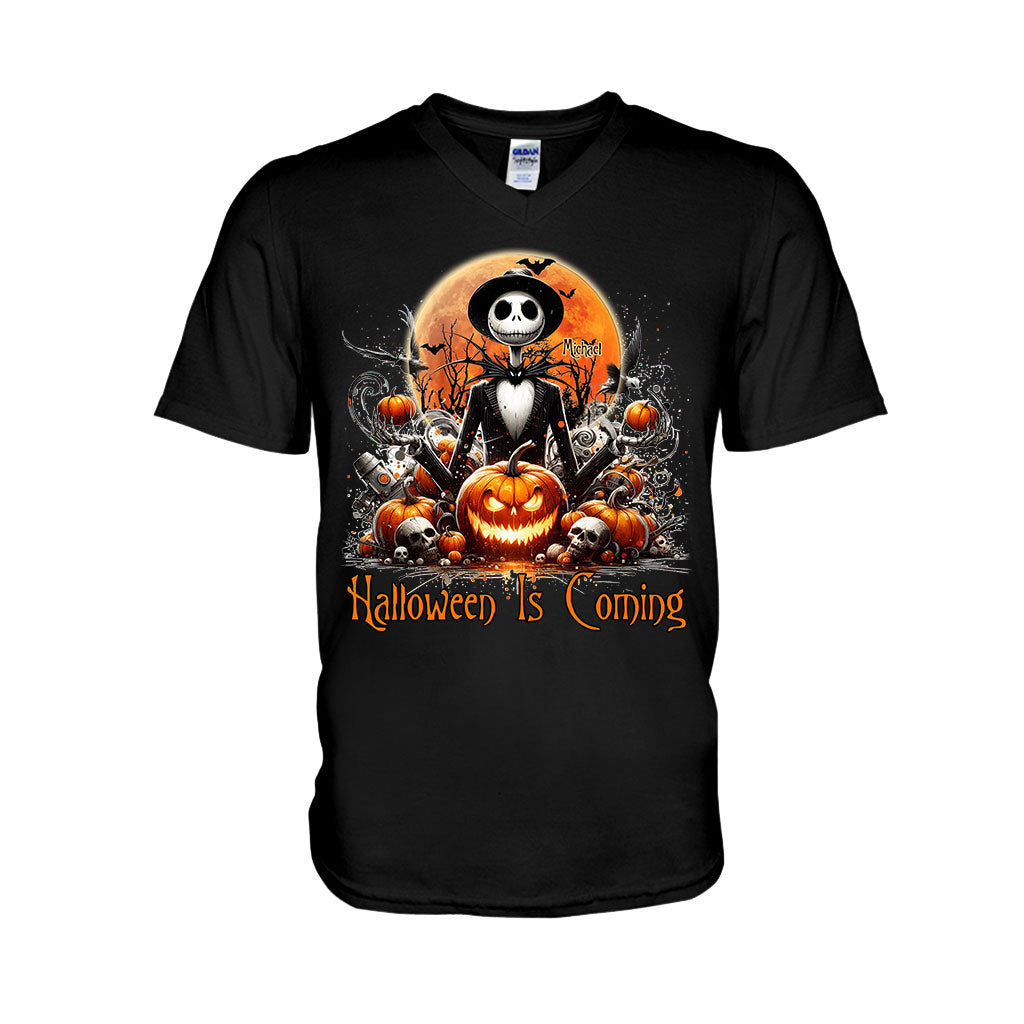 Personalized Halloween T-shirt & Hoodie with Spooky Design
