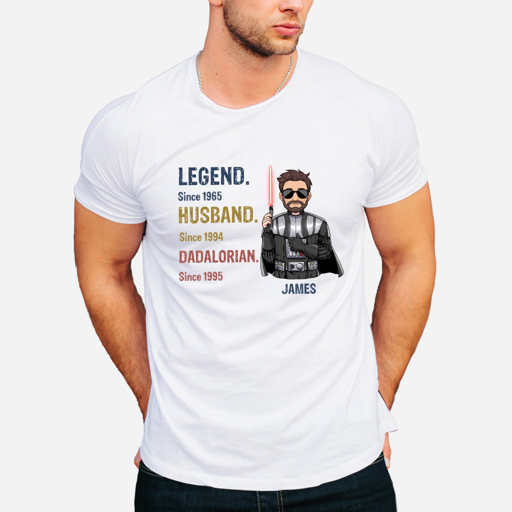 Personalized Star Wars T-shirt Hoodie Gift for Dad Legend Husband
