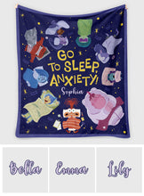 Load image into Gallery viewer, Personalized Flannel Blanket with Joyful Design for Kids
