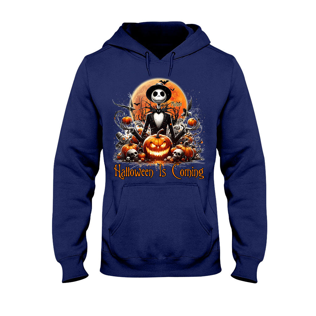 Personalized Halloween T-shirt & Hoodie with Spooky Design