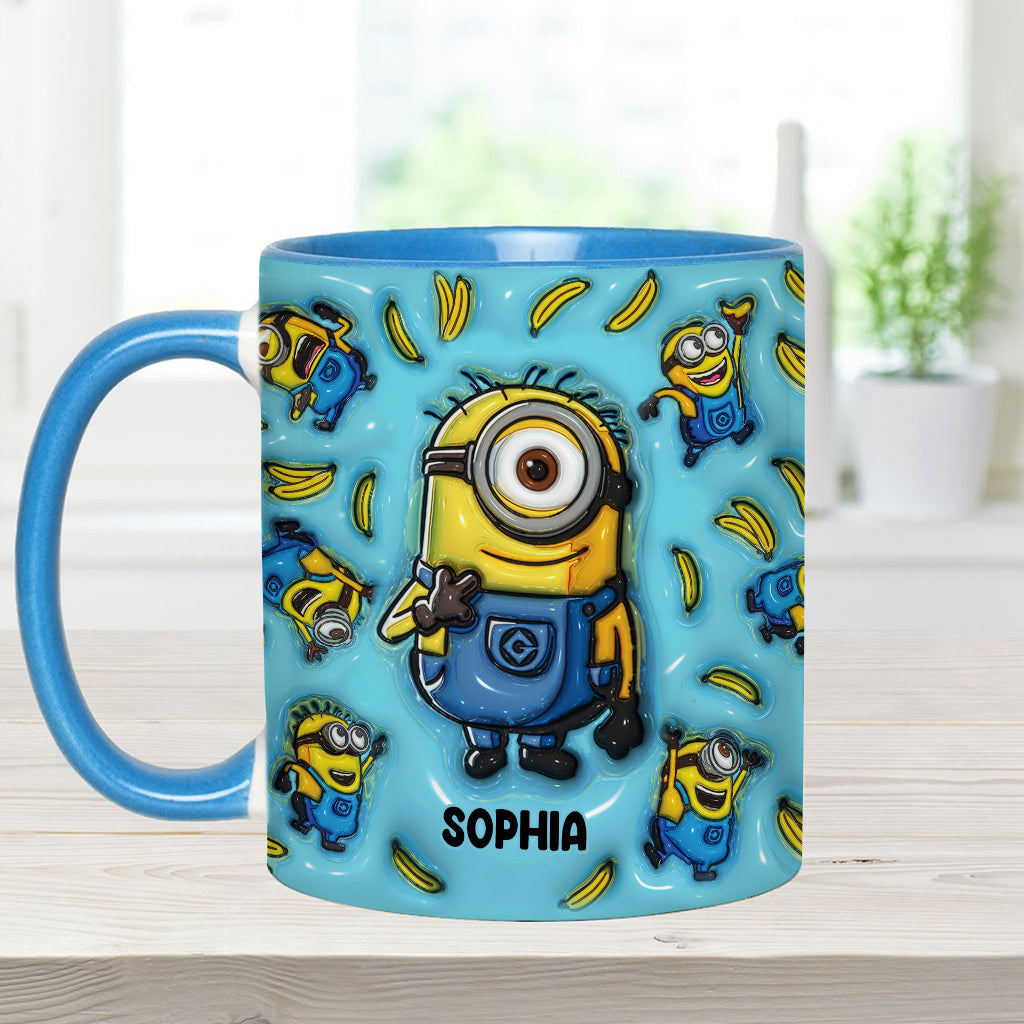 Personalized Ceramic Accent Mug Funny Quote Custom Name Gift