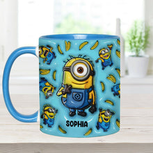 Load image into Gallery viewer, Personalized Ceramic Accent Mug Funny Quote Custom Name Gift
