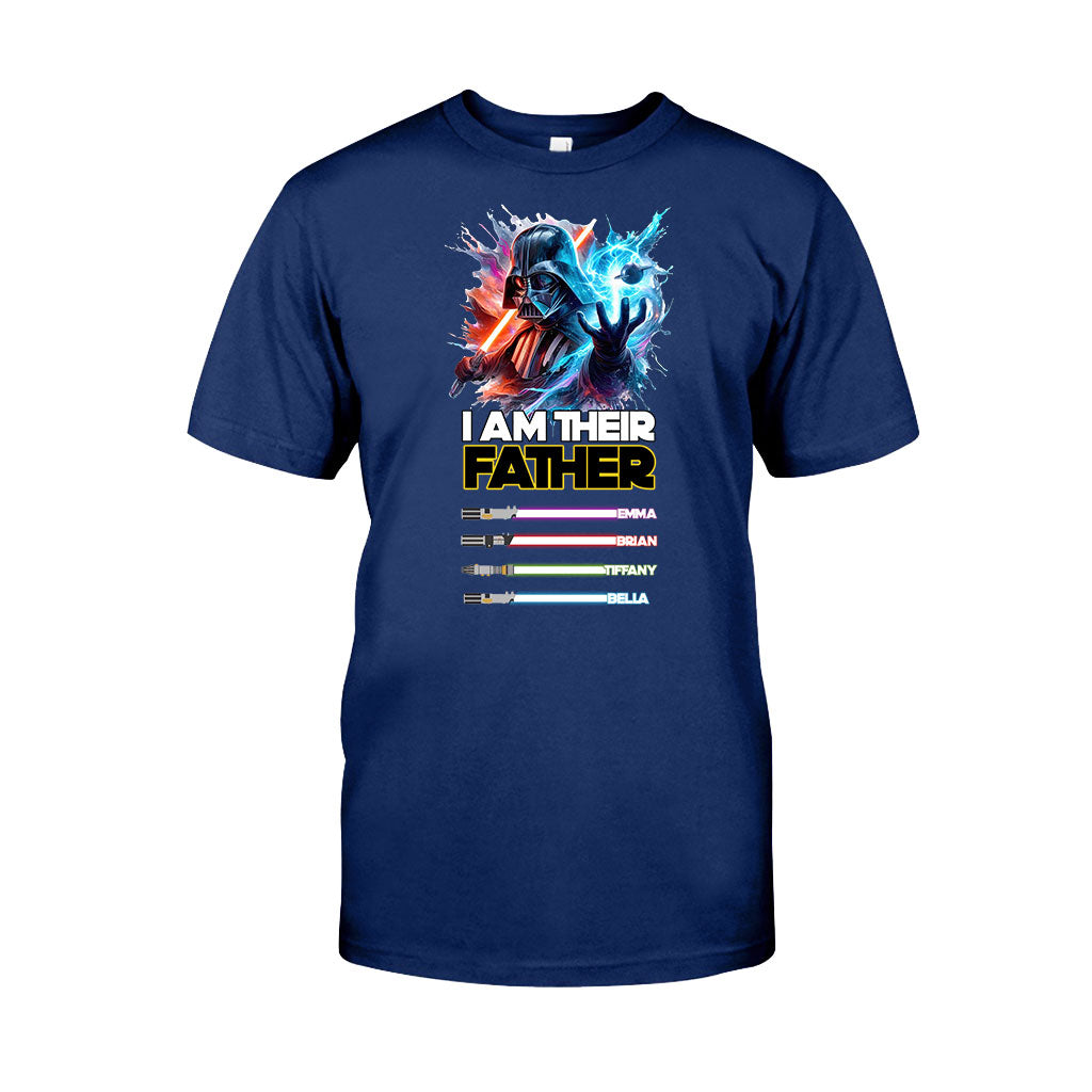 Personalized I Am Their Father T-shirt Gift for Dad