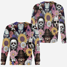 Load image into Gallery viewer, Personalized Horror Themed All Over Shirt Custom Design Gift
