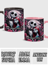 Load image into Gallery viewer, Personalized Nightmare Accent Mug Custom Names Gift for Couples
