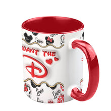 Load image into Gallery viewer, Personalized Accent Mug with Custom Name for Valentine's Day Gift
