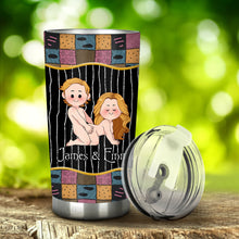 Load image into Gallery viewer, Personalized Nightmare Tumbler Custom Name Couple Gift
