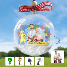 Load image into Gallery viewer, Personalized Snow Globe Ornament Custom Design Unique Gift for Christmas
