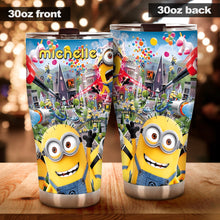 Load image into Gallery viewer, Personalized Fun Tumbler with Minions Custom Design Gift for Kids
