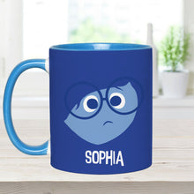 Load image into Gallery viewer, Personalized Two-Tone Accent Mug Custom Name Gift
