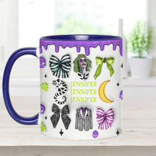 Load image into Gallery viewer, Personalized Accent Mug with Unique Design for Halloween Gift
