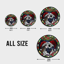 Load image into Gallery viewer, Personalized Stained Glass Suncatcher Unique Christmas Gift
