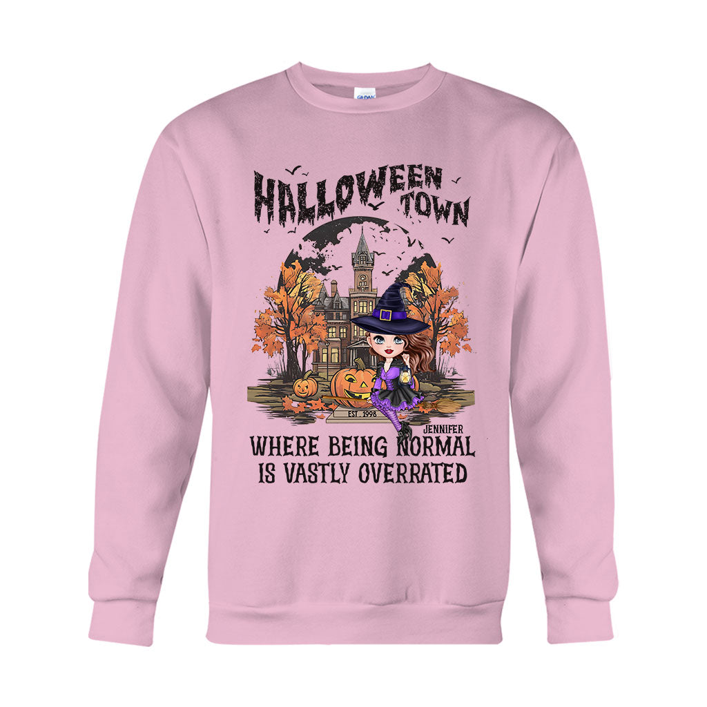 Personalized Halloween Town T-shirt & Hoodie for Kids & Adults