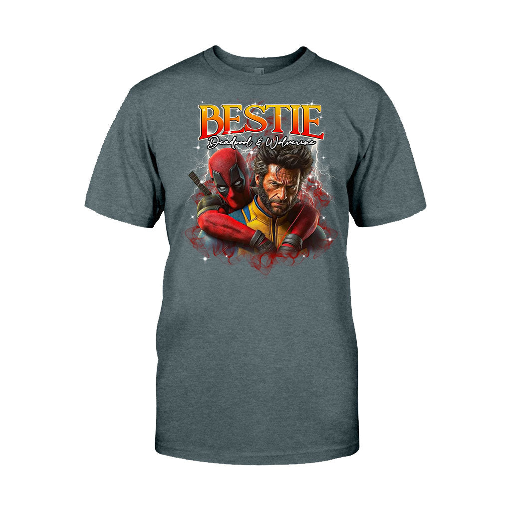Personalized 90s Vintage Bootleg Tee Custom Bestie Shirt Gift