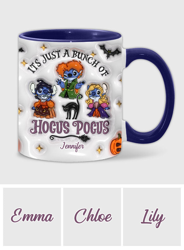 Personalized Halloween Ohana Ceramic Mug Custom Name Gift