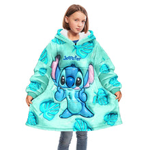 Load image into Gallery viewer, Personalized Ohana Blanket Hoodie Custom Name Gift for Family
