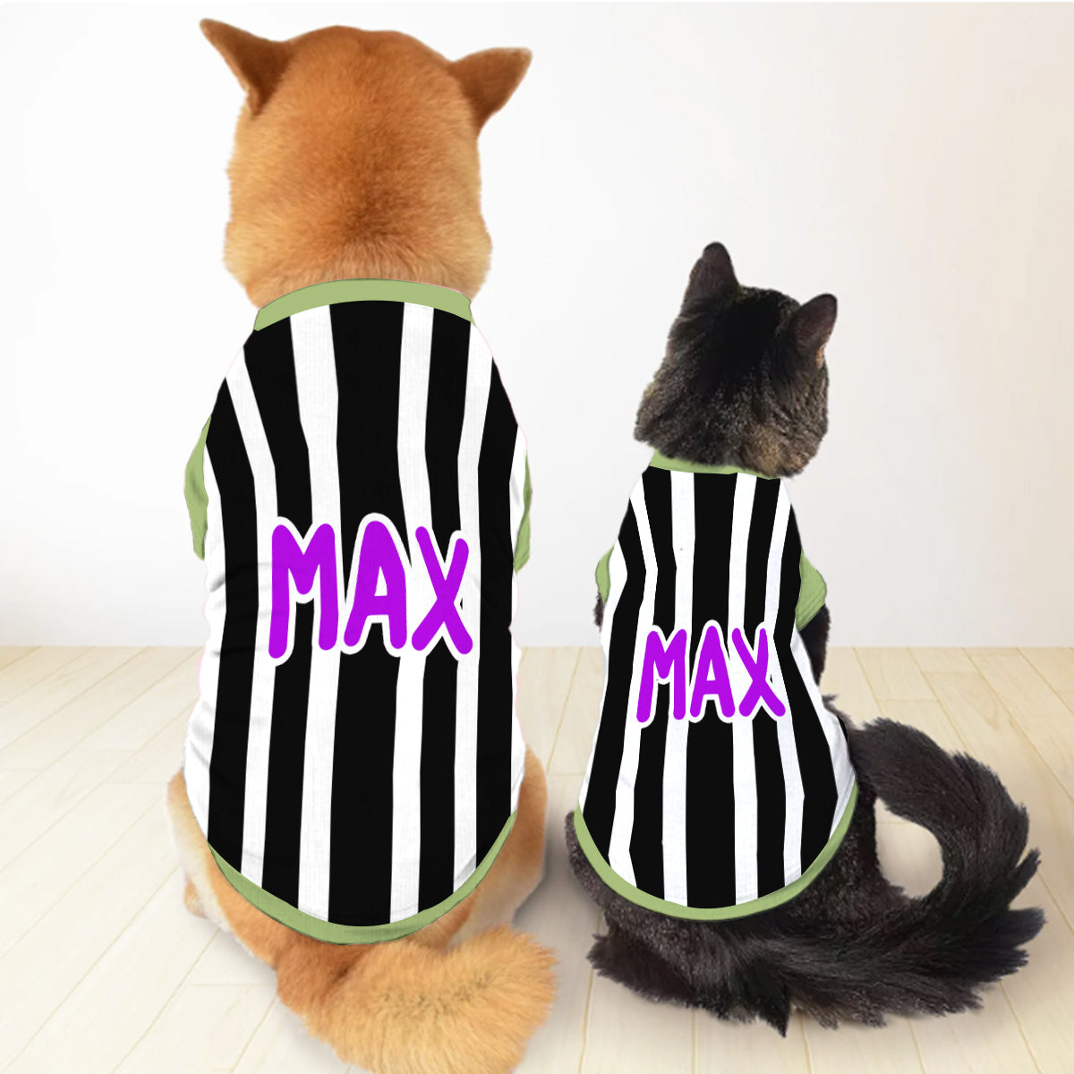 Personalized Pet Shirt with Funny Pattern for Dogs