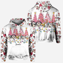 Load image into Gallery viewer, Personalized Christmas Mouse Hoodie and Leggings Gift for Kids
