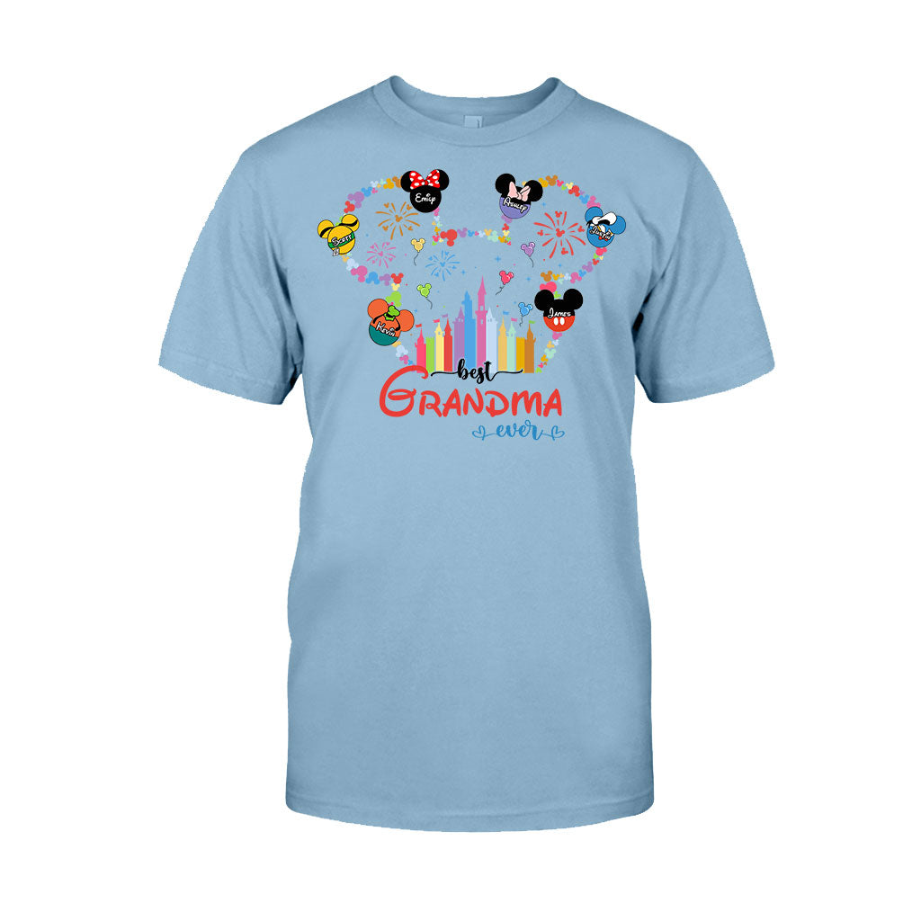 Personalized Best Grandma Ever T-Shirt & Hoodie Gift for Mom