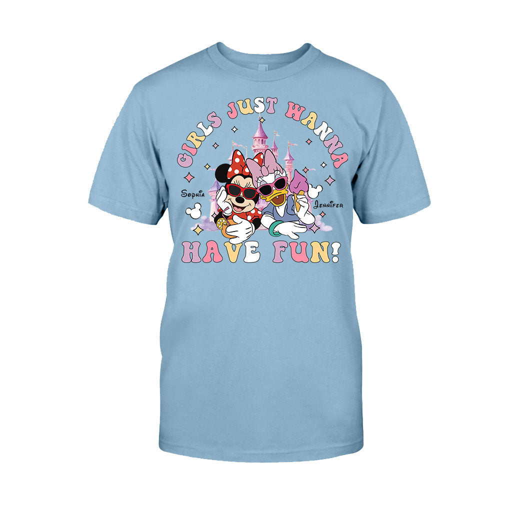 Personalized Girls Just Wanna Have Fun T-shirt & Hoodie for Kids