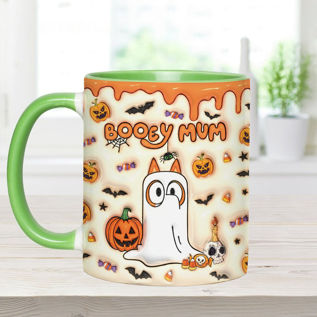 Personalized Booey Mum Accent Mug Custom Name Gift for Mom
