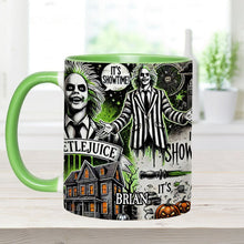 Load image into Gallery viewer, Personalized Halloween Accent Mug Custom Name Gift Idea
