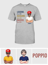 Load image into Gallery viewer, Personalized Super Plumber T-Shirt &amp; Hoodie for Dad | Custom Name Gift
