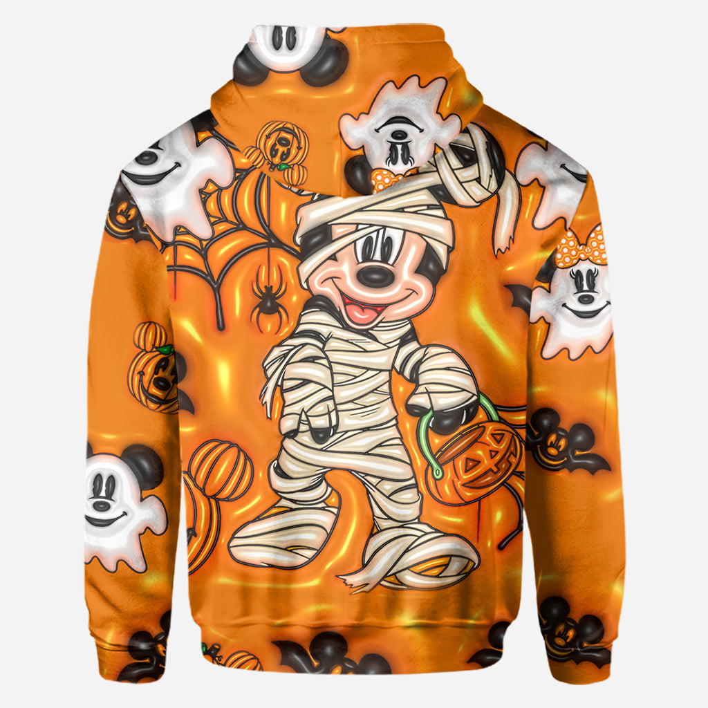 Personalized Halloween All-Over Shirt Custom Name Gift