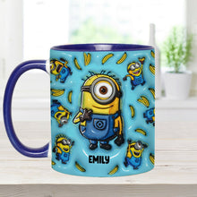 Load image into Gallery viewer, Personalized Minion Mug Custom Name Gift Idea for Kids
