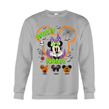 Load image into Gallery viewer, Personalized Spooky Nana T-shirt &amp; Hoodie for Grandma
