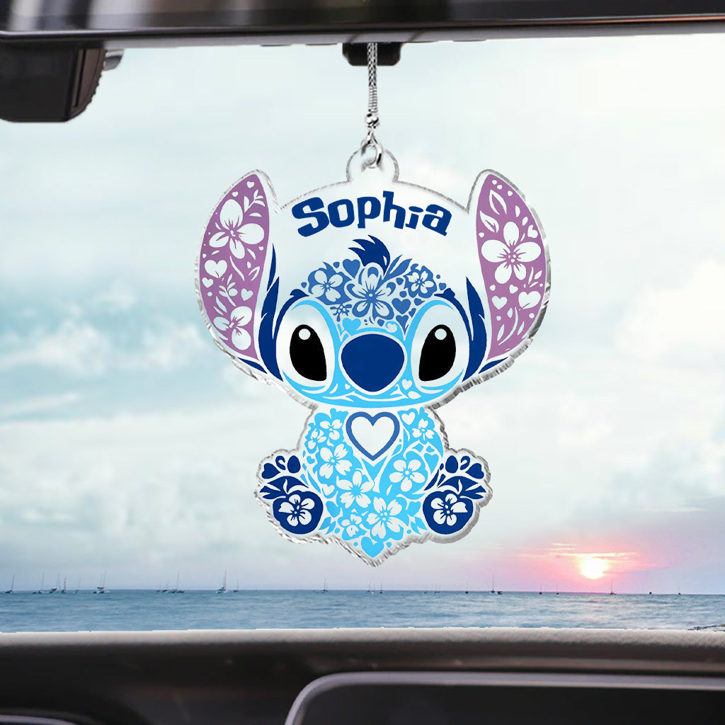 Personalized Ohana Ornament Custom Name Gift for Christmas