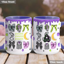 Load image into Gallery viewer, Personalized Accent Mug with Unique Design for Halloween Gift
