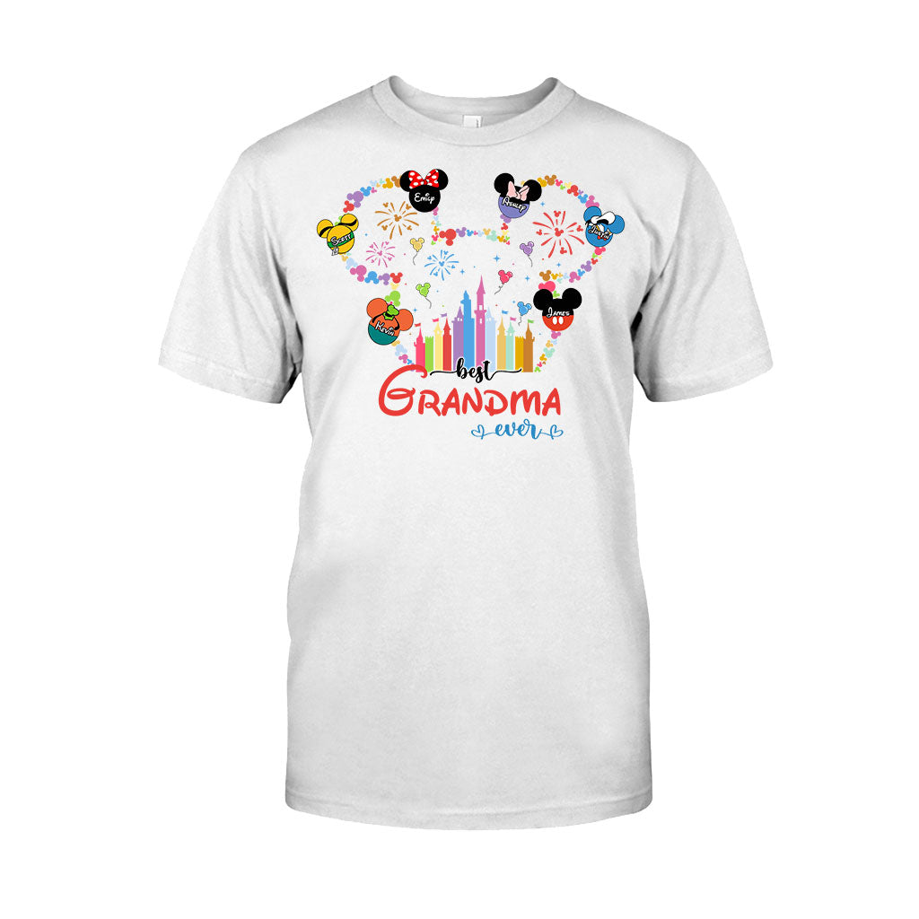Personalized Best Grandma Ever T-Shirt & Hoodie Gift for Mom