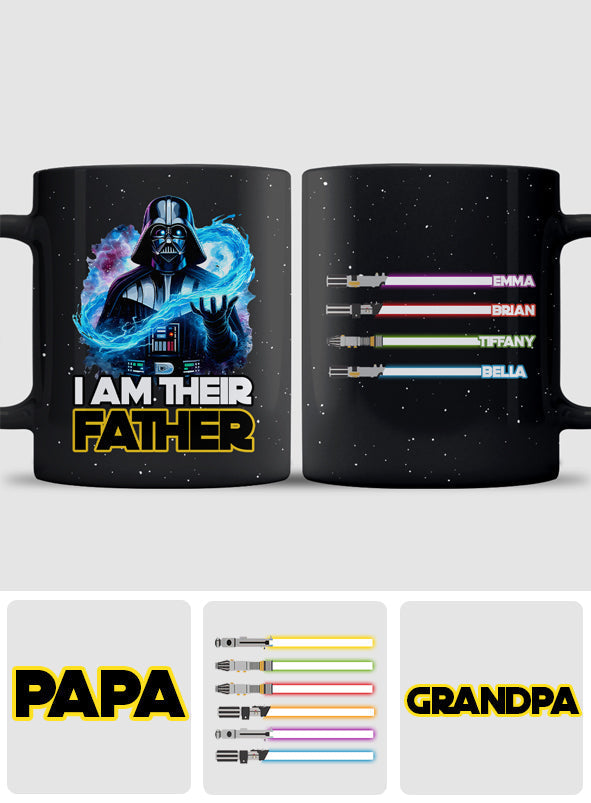 Personalized Star Wars Mug Custom Names Gift for Dad