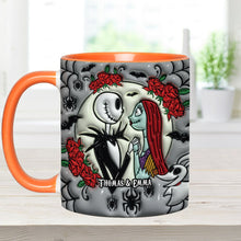 Load image into Gallery viewer, Personalized Nightmare Accent Mug for Couples | Custom Name Gift
