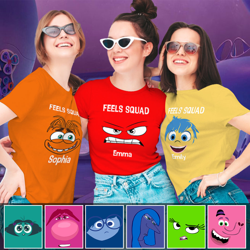 Personalized All Over Print Shirt with Custom Name for Friends