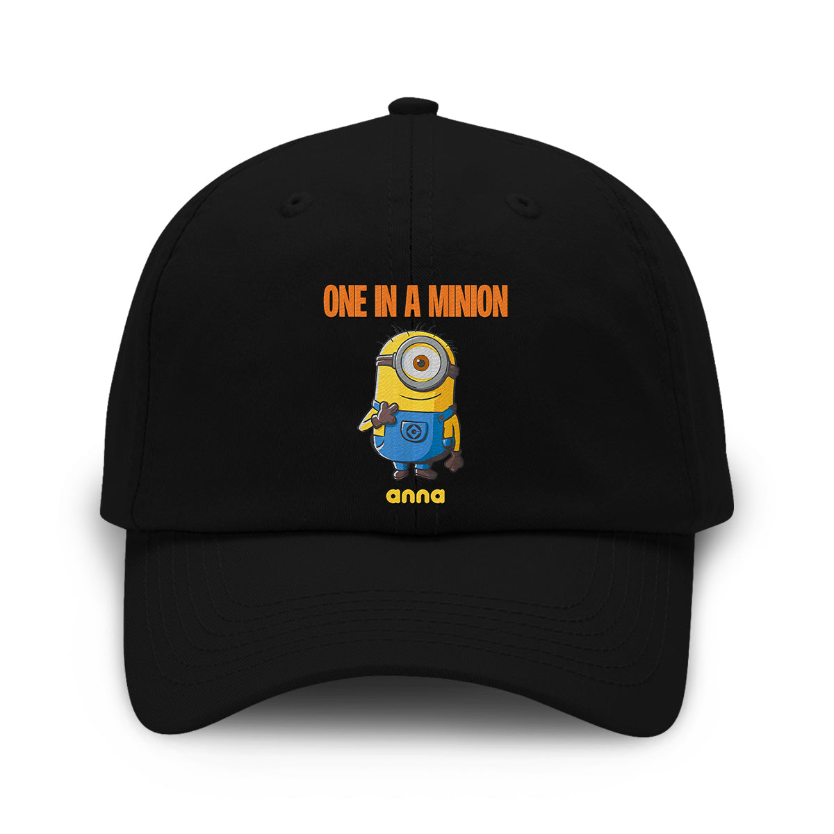 Personalized One In A Minion Embroidered Cap Gift for Kids