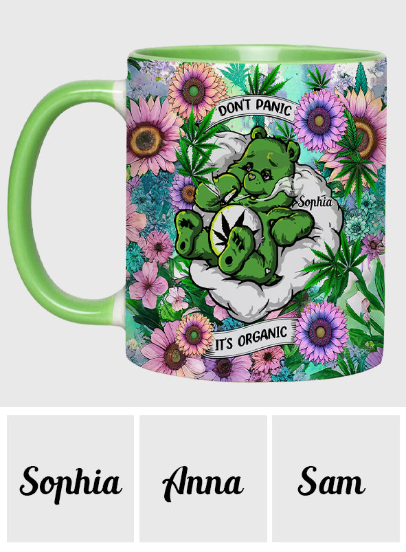 Personalized Weed Accent Mug Custom Name Gift for Her