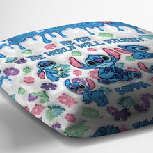 Load image into Gallery viewer, Personalized Autism Awareness Throw Pillow Custom Name Gift
