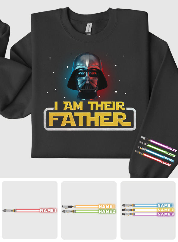 Personalized I Am Your Father All Over Shirt Custom Names Gift for Dad