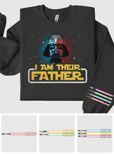 Load image into Gallery viewer, Personalized I Am Your Father All Over Shirt Custom Names Gift for Dad
