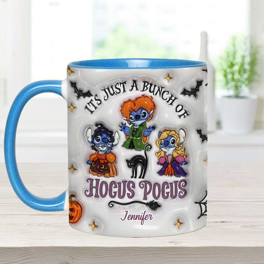 Personalized Halloween Ohana Ceramic Mug Custom Name Gift