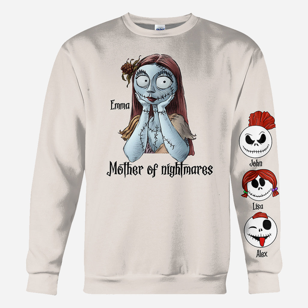 Personalized Nightmare-Themed All Over Shirt for Mom | Unique Gift