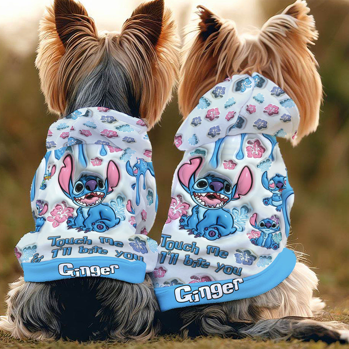 Personalized Ohana Pet Hoodie Custom Name for Dogs and Cats