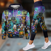 Load image into Gallery viewer, Personalized Halloween Mouse Hoodie and Leggings Set for Kids
