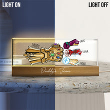 Load image into Gallery viewer, Personalized LED Night Light Custom Name Gift for Dad
