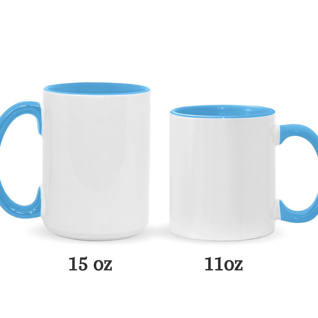 Personalized Ohana Accent Mug Custom Name Tropical Gift
