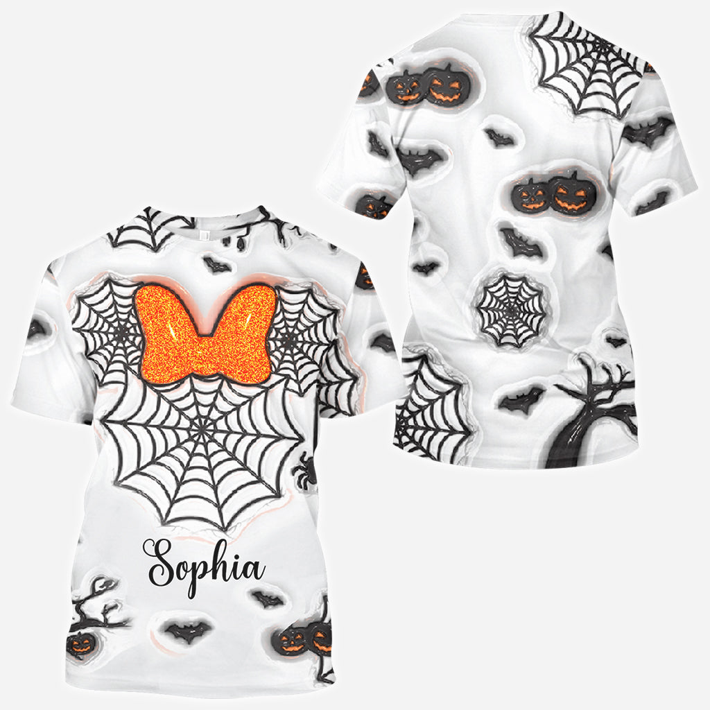 Personalized Halloween All Over Shirt Custom Name Gift